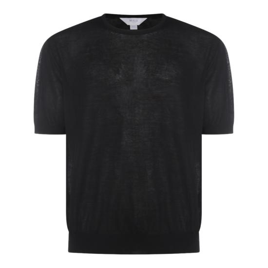 26SS 말로 반팔 티셔츠 UXA406F3Z31E516 Black