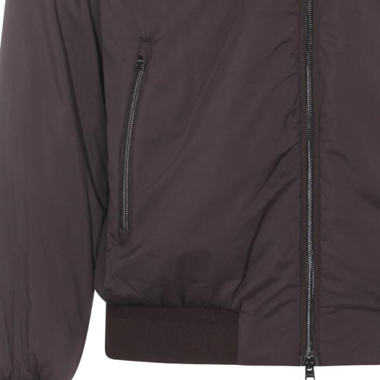 26SS 에르노 에코에이지 하이 카라 봄버 자켓 GI000414U12456Z8993 Brown - HERNO