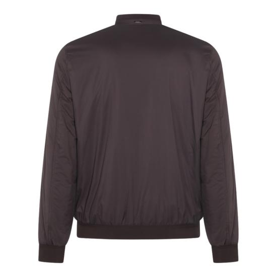 26SS 에르노 에코에이지 하이 카라 봄버 자켓 GI000414U12456Z8993 Brown - HERNO