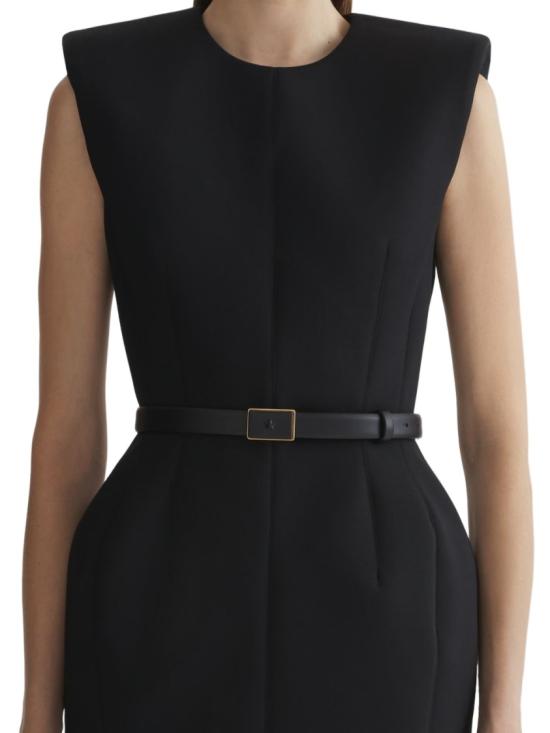 26SS 뮈글러 숏 원피스 26P1RO 18041025 1999 Black - MUGLER