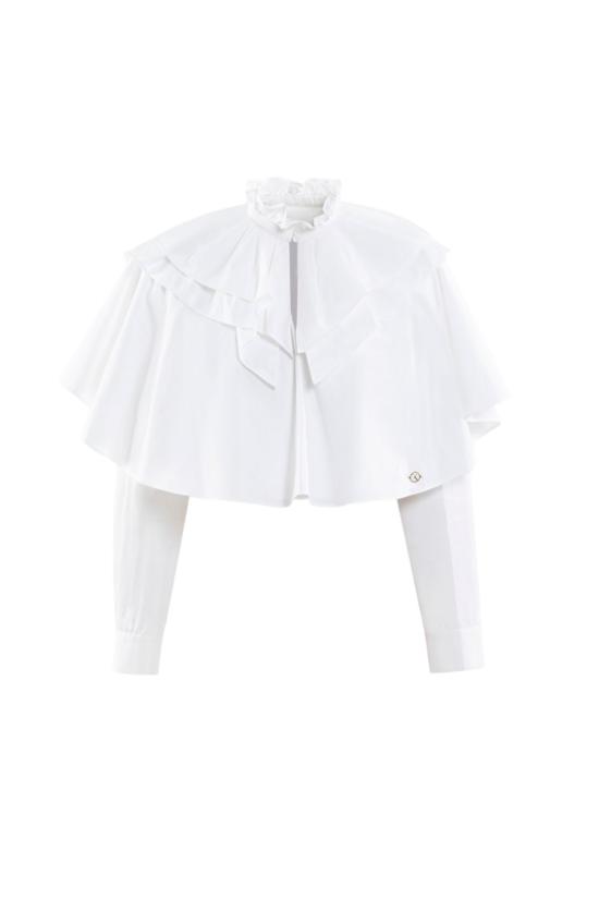  사이드 코베이시 블라우스 포플린 셔츠