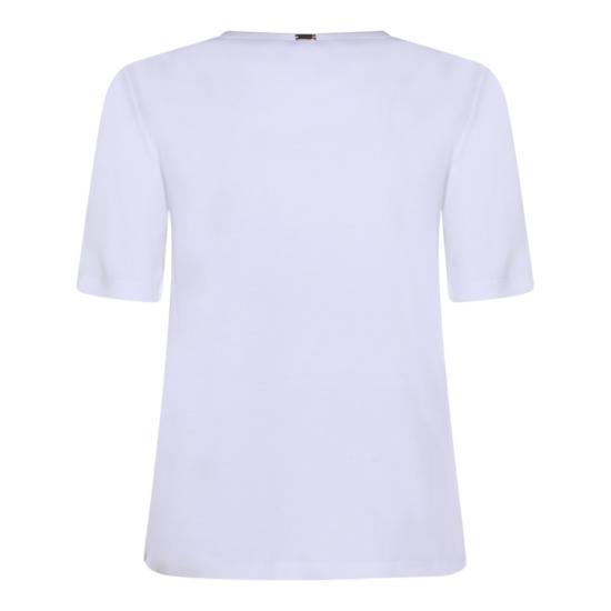 26SS 에르노 반팔 티셔츠 JG000258D520631000 White - HERNO