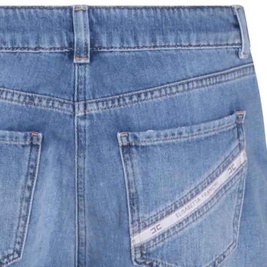 26SS 엘리자베타프랜치 데님 팬츠 PJ21I61E2192 Blue - ELISABETTA FRANCHI