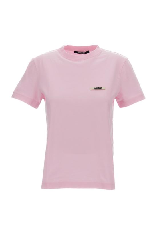 26SS 자크뮈스 반팔 티셔츠 TSW00550AJ00029431 Pink