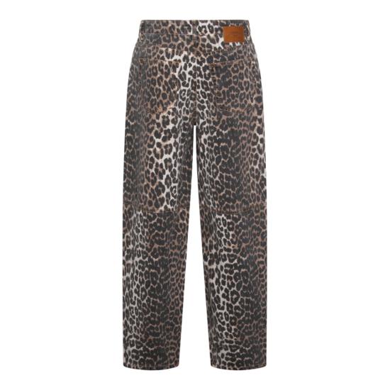 26SS 가니 스트레이트 팬츠 A1100085859 Brown - GANNI