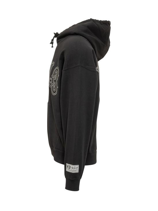 26SS 와이쓰리 후드 티셔츠 KQ9305 BLACK - Y-3