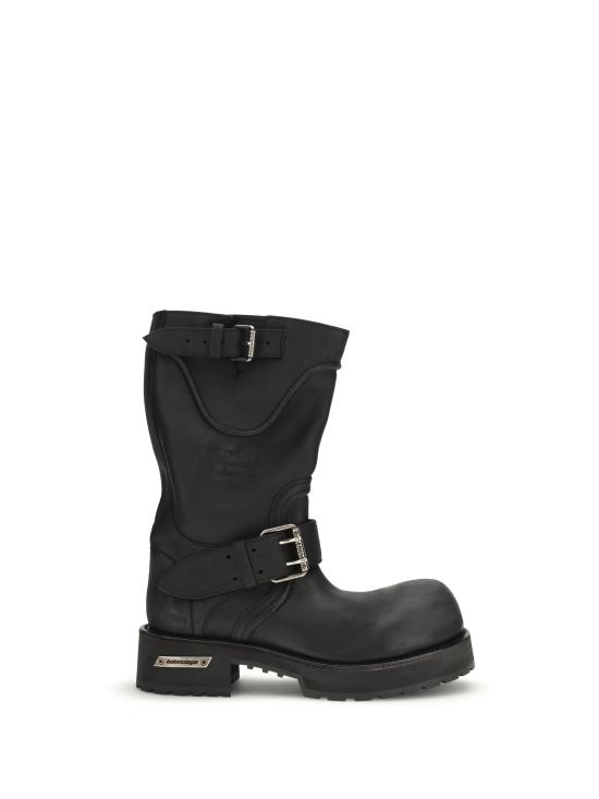 26SS 발렌시아가 베놈 부츠 833581WCAL1 1080 BLACK