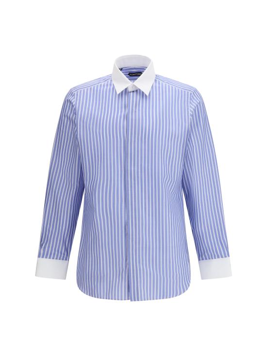 26SS 톰포드 긴팔 셔츠 HLBA02C0028 WUC BLUE