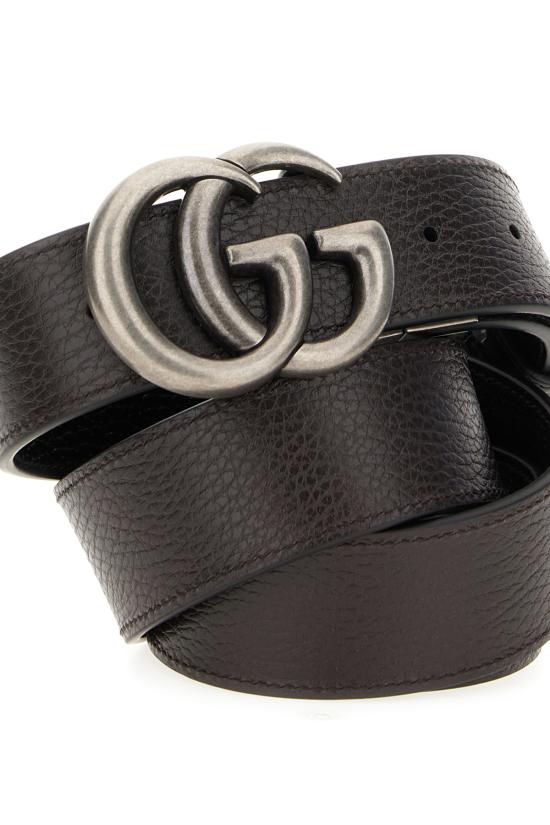 26SS 구찌 GG 마몽 리버시블 벨트 627055CAO2N 1062 NERO COCOA - GUCCI