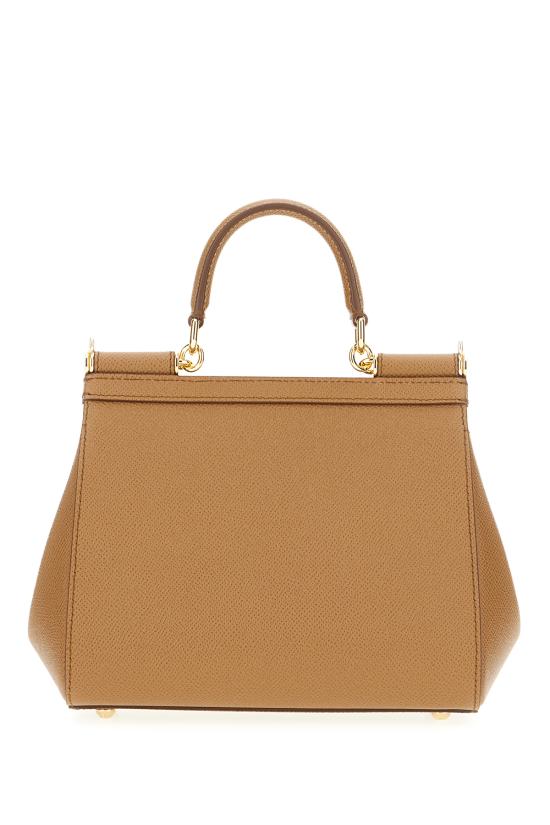 26SS 돌체앤가바나 미디움 시실리 핸드백 BB6003B1001 8M417 Caramello - DOLCE & GABBANA