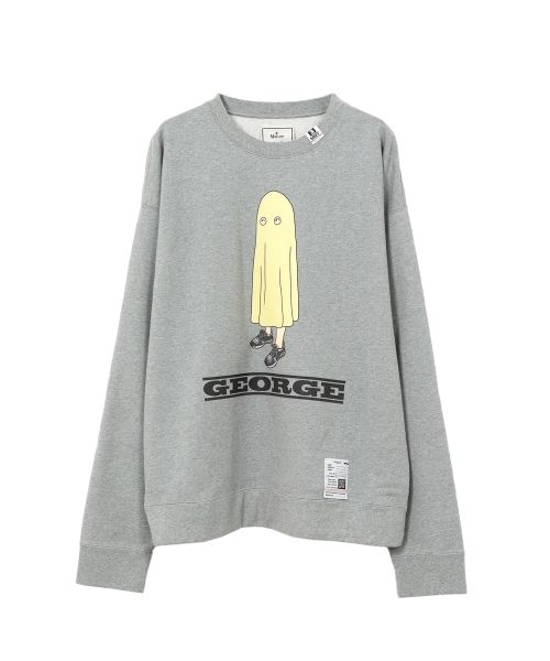  메종 미하라 야스히로 긴팔 티셔츠 A15PO654 GRAY DOM