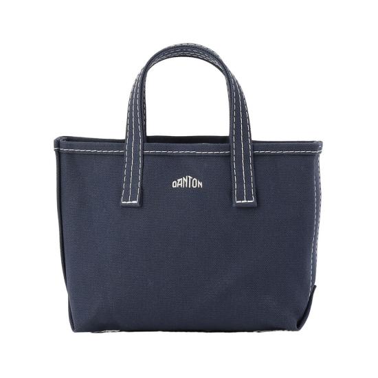  단톤 코튼 캔버스 토트백 VOSGES PETIT NAVY NAVY OFF WHITE DOM