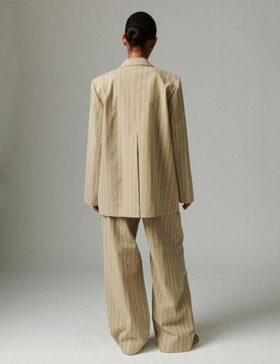  Day Birger et Mikkelsen 수트 자켓 Day Birger Et Mikkelsen 도리스 블레이저 리넨 스레드 트리 하우스 - OTHER BRANDS