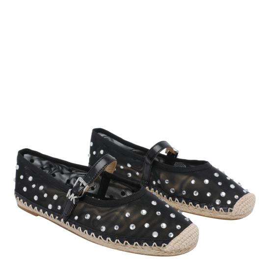 26SS 마이클 코어스 플랫 슈즈 40R6LYFP2D 001 Black - MICHAEL KORS