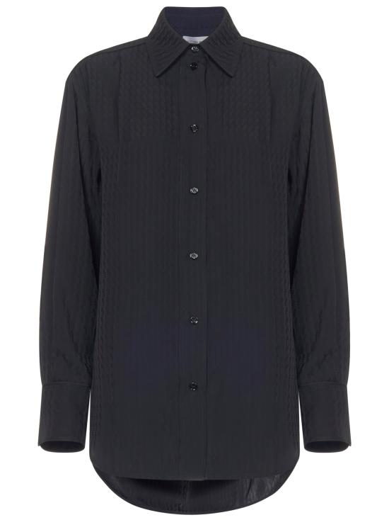 25FW 빅토리아 베컴 셔츠 1324WSH005278C BLACK Black