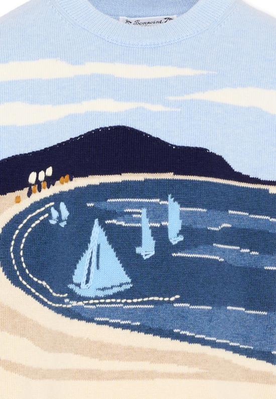 26SS [키즈] 봉쁘앙 트레이닝 상의 S06BJUK00007 474 MULTICOLOR - BONPOINT