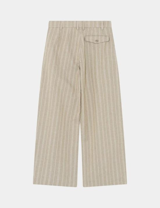  Day Birger et Mikkelsen 스트레이트 팬츠 데이 비르거 에트 미켈센 엔조 리넨 스레즈 트리 하우스 팬츠 - OTHER BRANDS