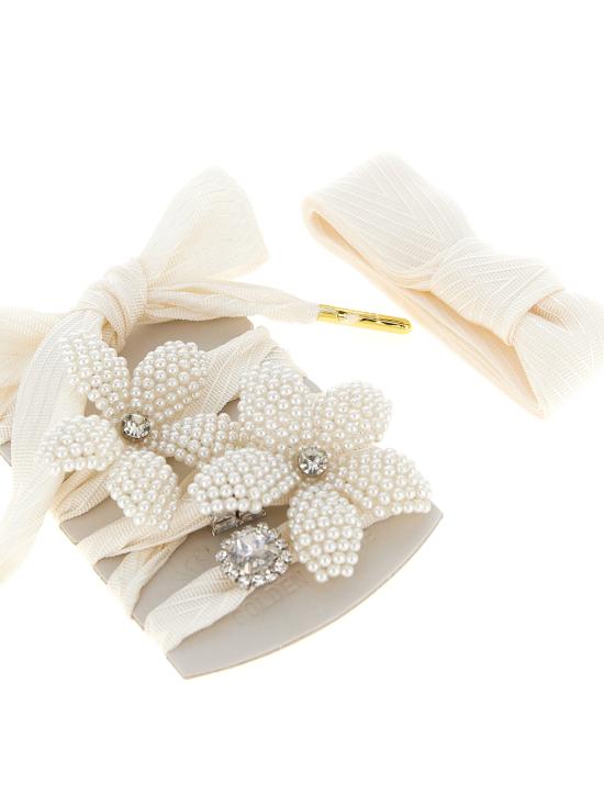 26SS 골든구스 브로치 GUZ00277Z0002601010010100 White - GOLDEN GOOSE