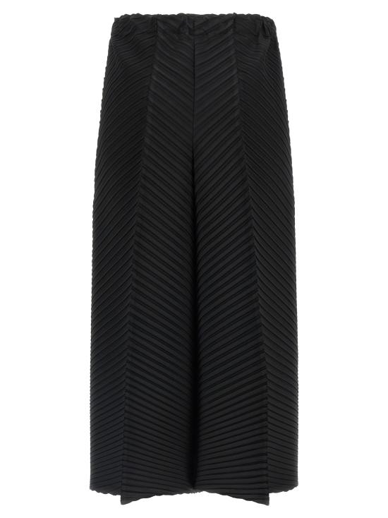 26SS 이세이 미야케 스트레이트 팬츠 IM66FF67015 Black - ISSEY MIYAKE