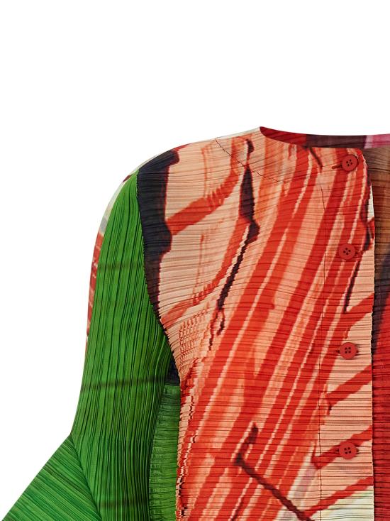 26SS 플리츠플리즈 가디건 PP66JO67308 Multicolor - PLEATS PLEASE