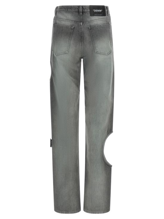 26SS 오프화이트 데님 팬츠 OWYA06ES26DEN00211011101 Gray - OFF WHITE