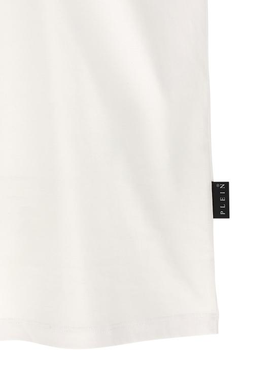 26SS 필립 플레인 반팔 티셔츠 AAECMTK8740PJY002N01 White - PHILIPP PLEIN