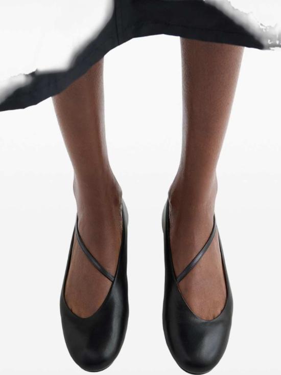 26SS 질샌더 플랫 슈즈 J16WZ0020P7689 001 BLACK - JIL SANDER