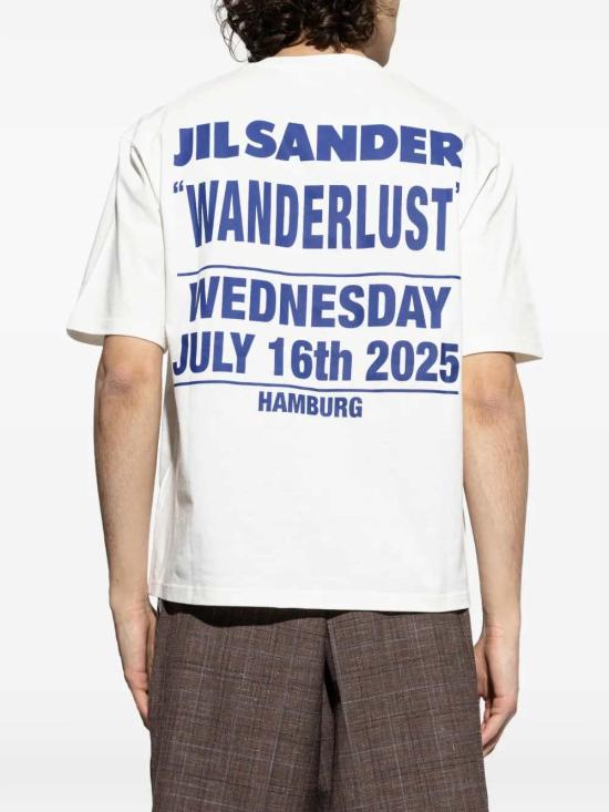 26SS 질샌더 반팔 티셔츠 J21GC0199J20363 993 DARK SHADE PHOTOGRAPH - JIL SANDER