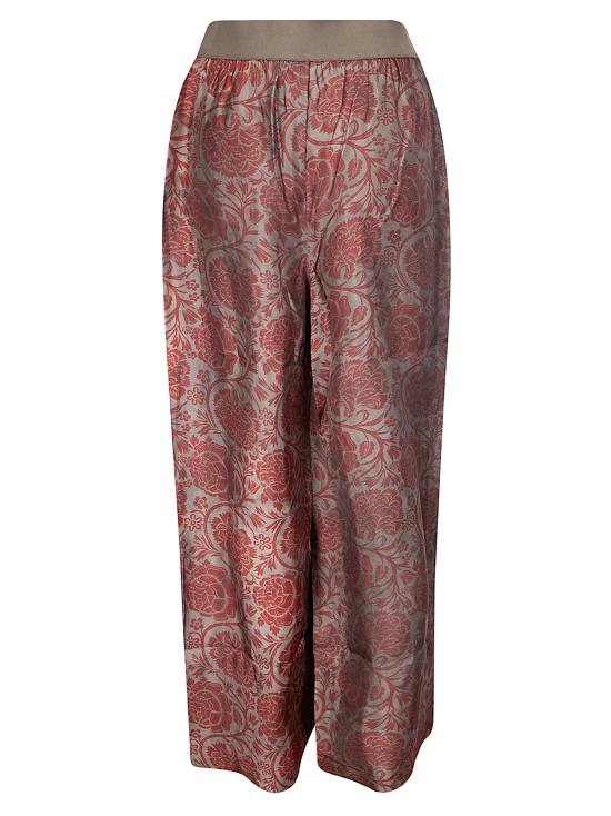 26SS 우마 왕 스트레이트 팬츠 UP3012 UW087 GREY RED - UMA WANG