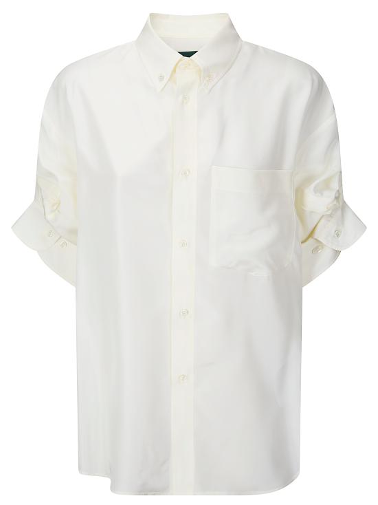 26SS 제지아 셔츠 PS26MJDMJD166AU8008 J0331 Vanilla