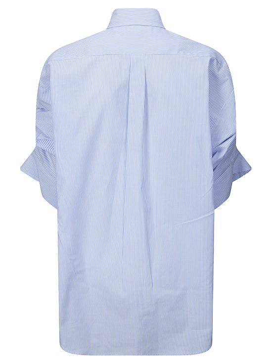 26SS 제지아 셔츠 PS26MJDMJD166ATEX90 J0332 White and light blue stripes - JEJIA