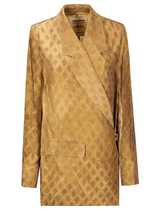 26SS 우마 왕 가디건 UP6006 UW240 MUSTARD