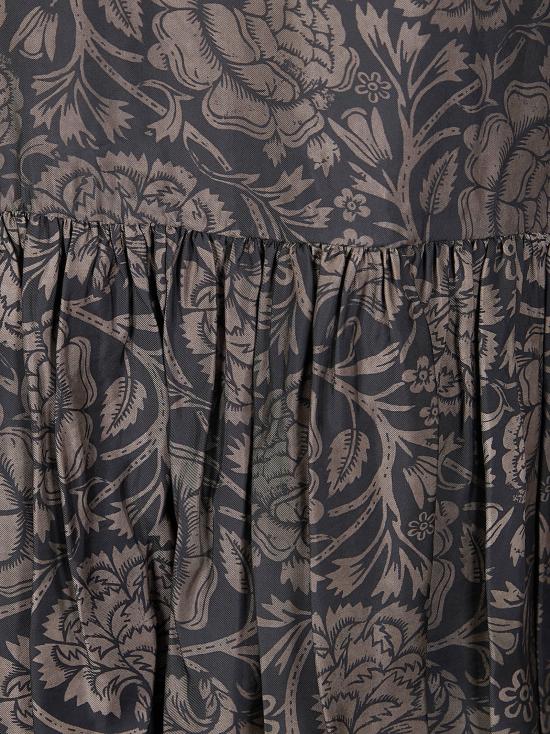 26SS 우마 왕 롱 원피스 UP5008 UW092 BLACK TAN - UMA WANG