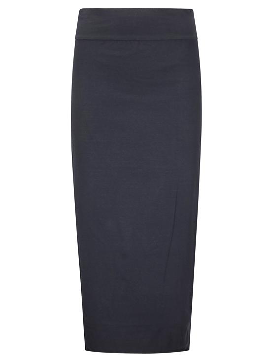 26SS 라보아트 롱 스커트 L962SG007000926S 005 BLACK