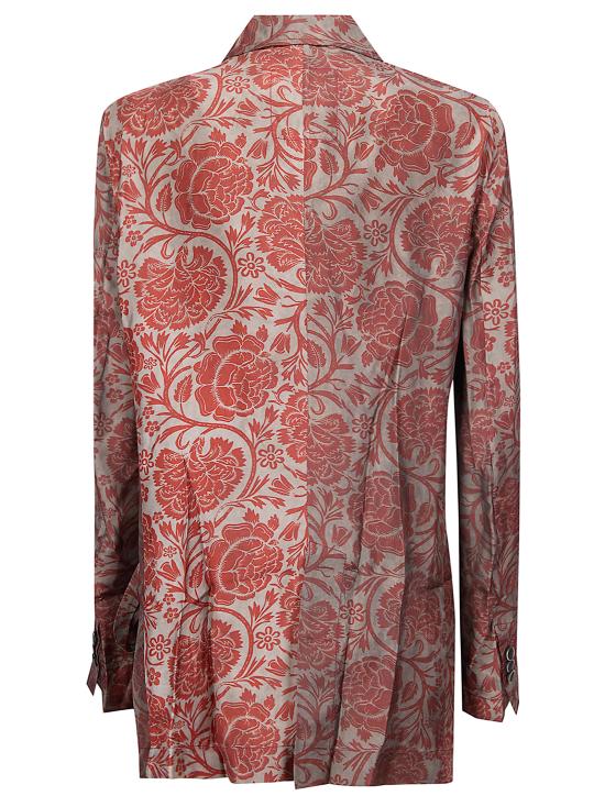 26SS 우마 왕 가디건 UP6007 UW087 GREY RED - UMA WANG