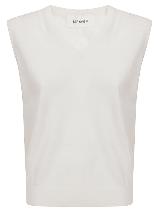 26SS 리사 양 반팔 티셔츠 2025379 IV Ivory