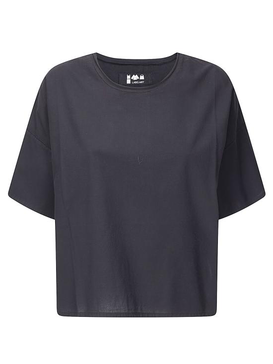 26SS 라보아트 반팔 티셔츠 L962SM007001326S 005 BLACK