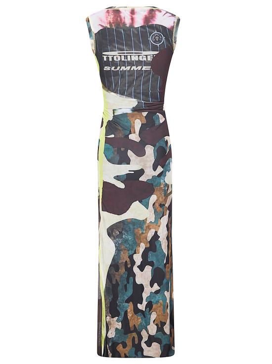 26SS 오토링거 롱 원피스 10150030105 PRI Morph Camo - OTTOLINGER