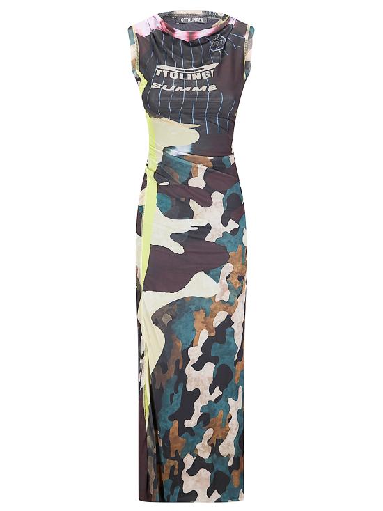 26SS 오토링거 롱 원피스 10150030105 PRI Morph Camo