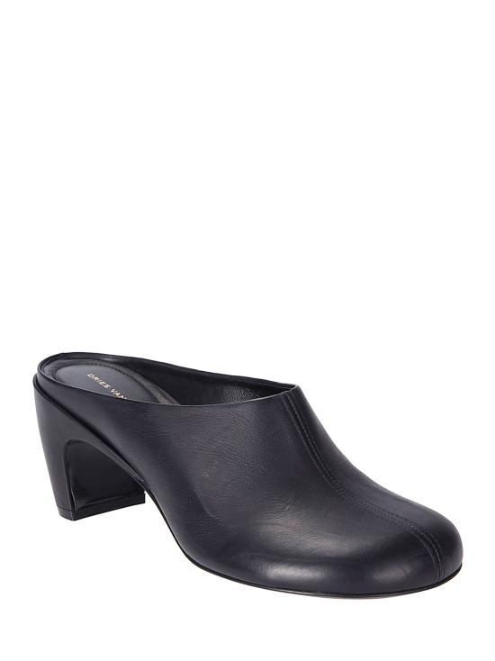 26SS 드리스 반 노튼 뮬/슬리퍼 2610117640108 900 BLACK - DRIES VAN NOTEN