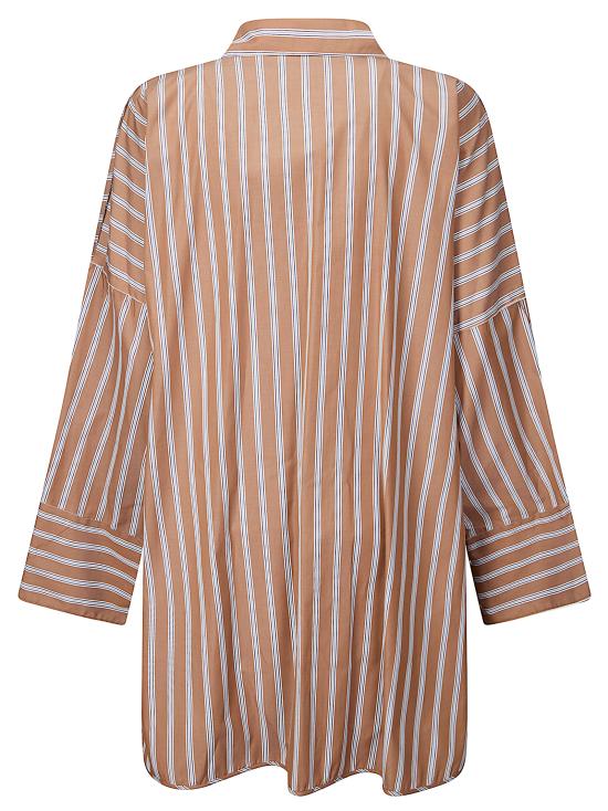 26SS 제지아 셔츠 PS26MJDMJD169052731 J0307 Rust brown with stripes - JEJIA