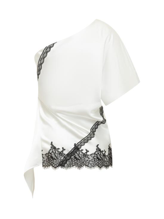 26SS 이로 반팔 티셔츠 26SWP16TOPAZI WHI7726S CERAMIC WHITE - IRO