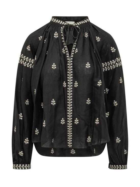 26SS 이자벨마랑 셔츠 26PHT0826FAD1J12I 01BK BLACK