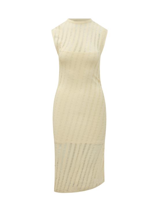 26SS 이로 미디 원피스 26SWP33AYSSON YEL3026S VANILLA