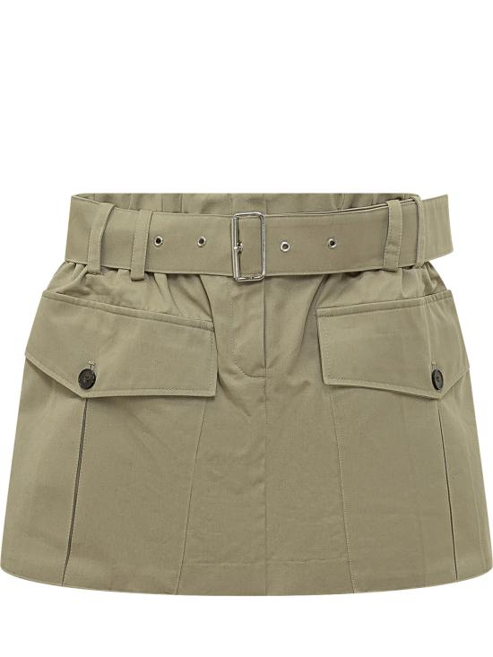 26SS 이로 숏 스커트 26SWP31INOA GRY1226S CLAY