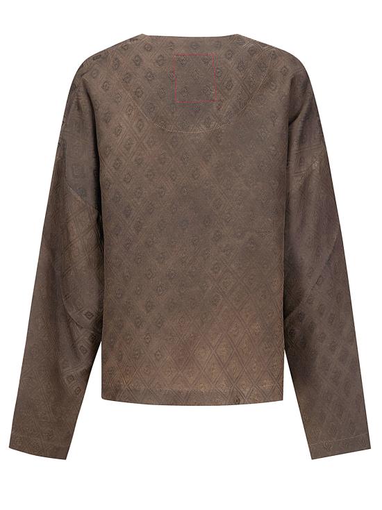 26SS 우마 왕 가디건 UP6011 UW690 DARK BROWN - UMA WANG