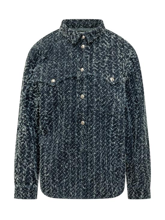 26SS 이로 셔츠 26SWP100VELINI DEN0526S DENIM CURL