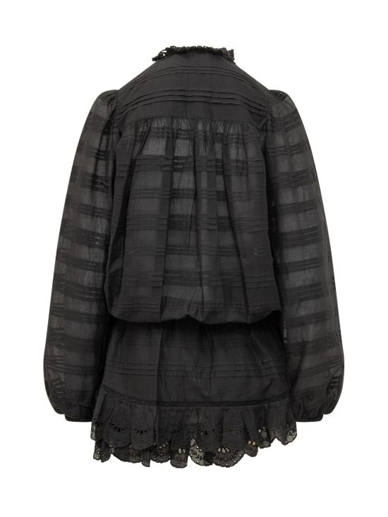 26SS 이자벨마랑에뚜왈 숏 원피스 26PRO0952FAD1J05E 01BK BLACK - ISABEL MARANT ETOILE