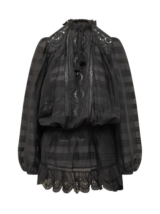 26SS 이자벨마랑에뚜왈 숏 원피스 26PRO0952FAD1J05E 01BK BLACK