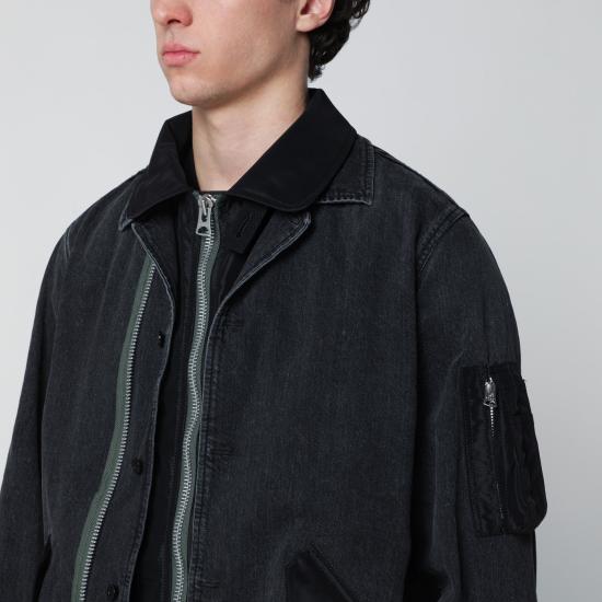 26SS 사카이 자켓 26 03928MDE Black - SACAI